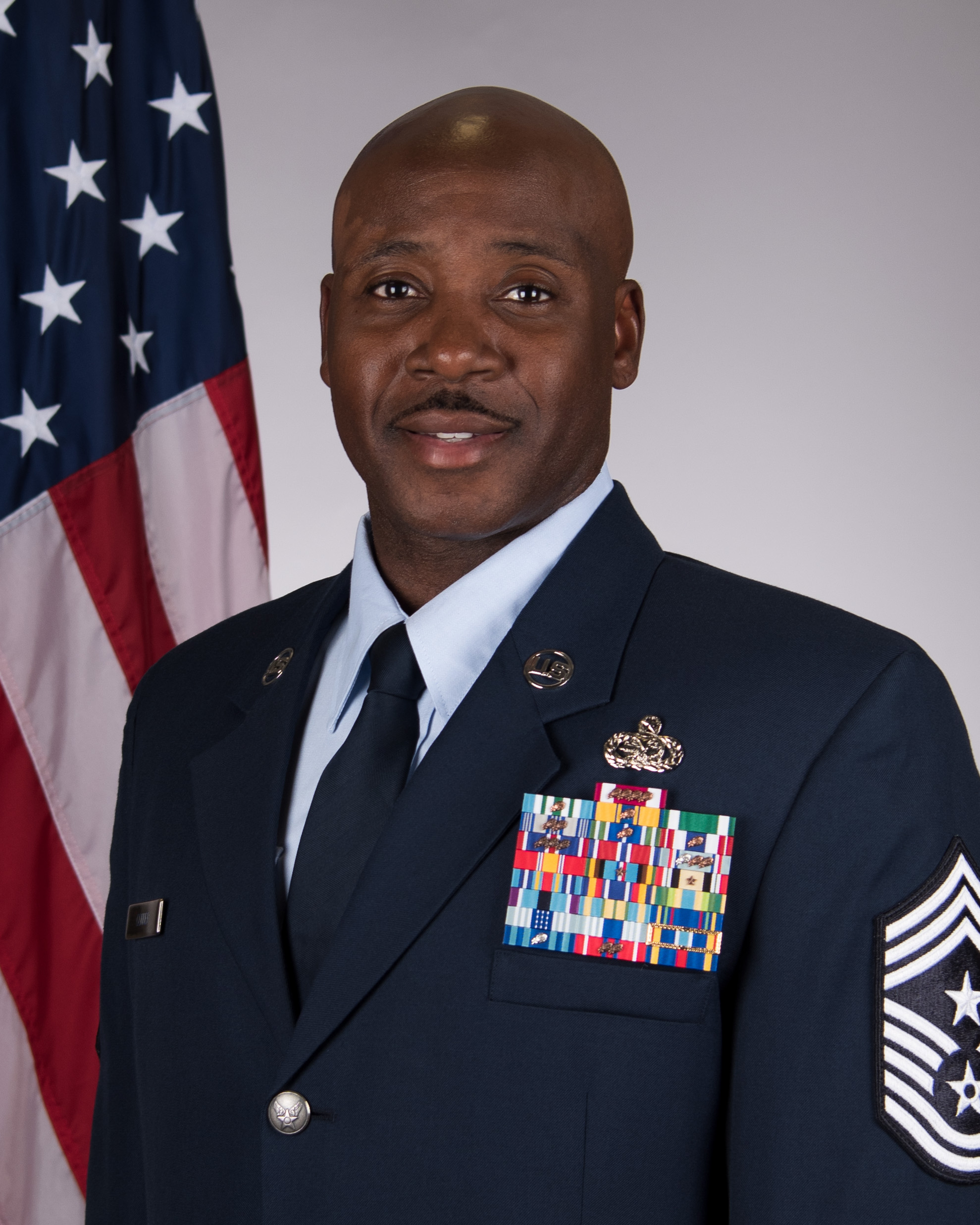 Chief Master Sergeant Nicholas Conner, JB MDL and 87 Air Base Wing Command Chief