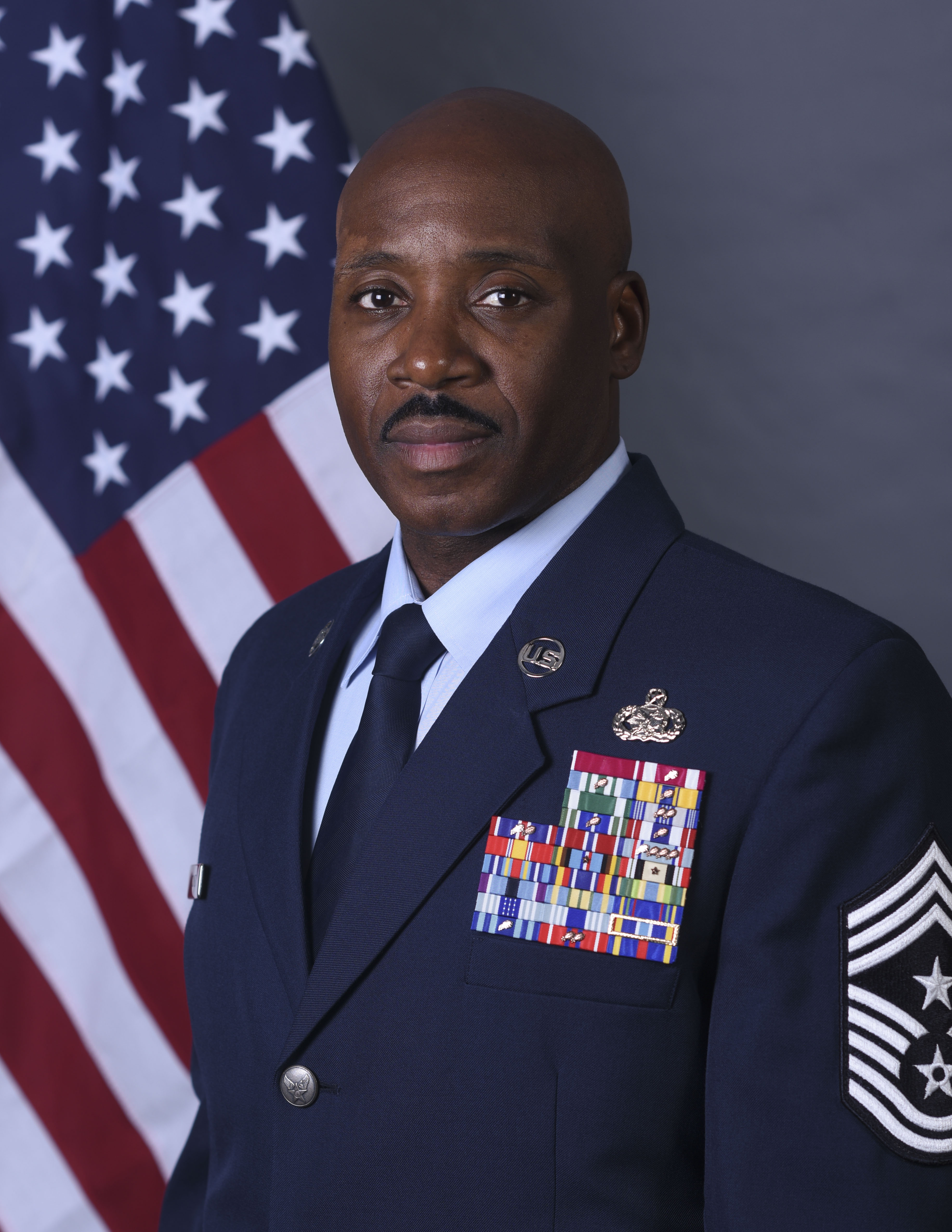 Chief Master Sergeant Nicholas Conner, JB MDL and 87 Air Base Wing Command Chief
